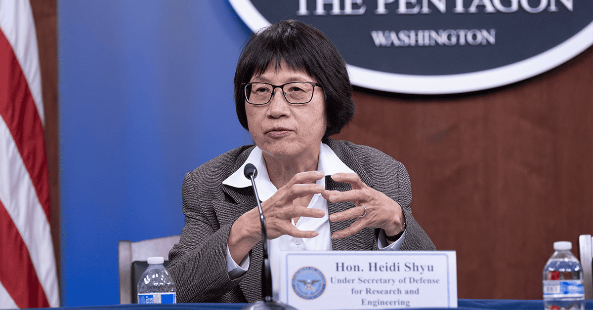 Heidi Shyu: Priorities 